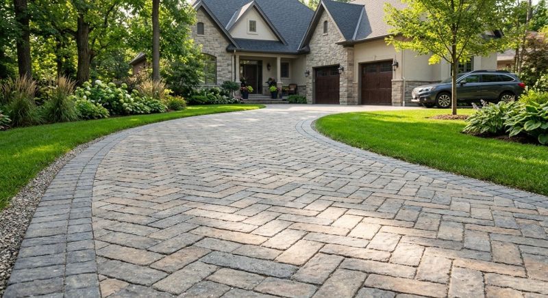 Paver Driveway Installation in Longmont, CO